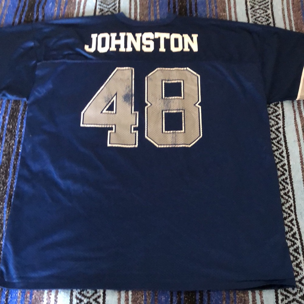 Vintage 90s Dallas Cowboys Daryl “Moose” Johnston Jersey - Picture 2 of 16